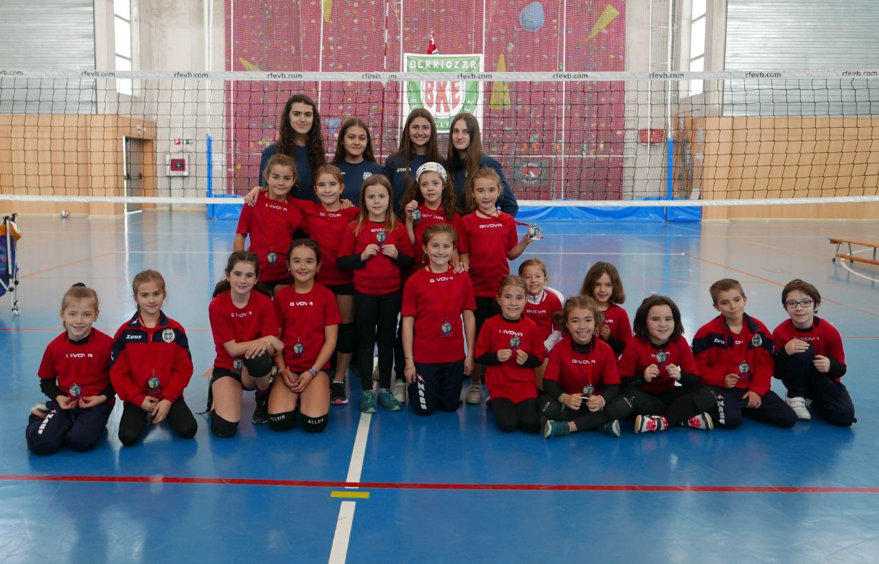 Celebrada la 1ª concentración Minivoley 2024